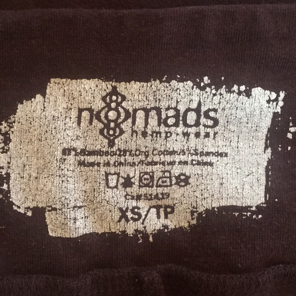 Nomads Hemp Wear Bamboo/Organic Cotton Capris - Picture 6 of 6